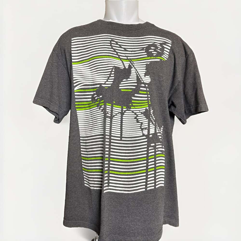 Vtg Y2K Metal Mulisha Shirt Mens Large Gray Moto X Dirt Bike Motocross BMX